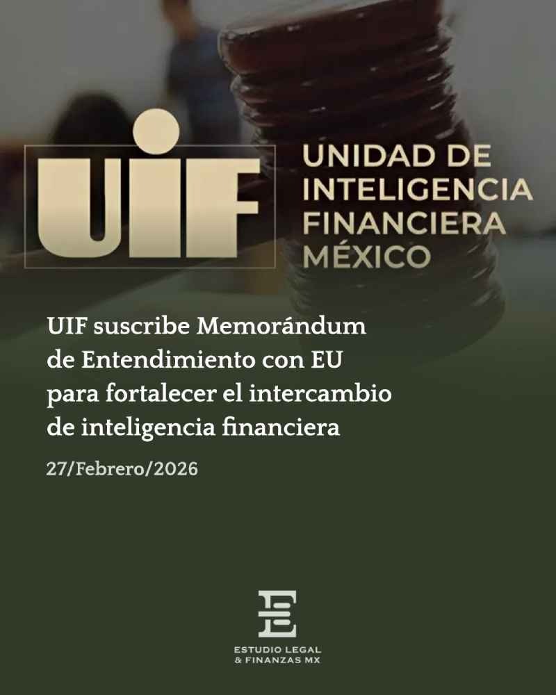 UIF suscribe Memorándum de Entendimiento con EU para fortalecer el intercambio de inteligencia financiera