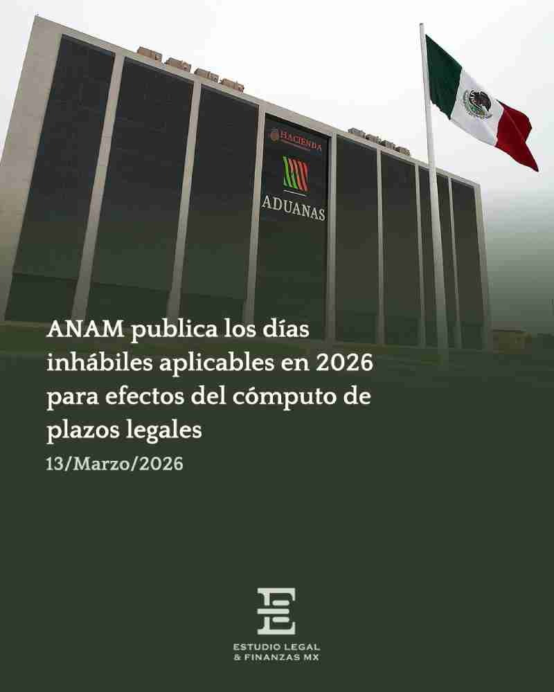ANAM publica los días inhábiles aplicables en 2026 para efectos del cómputo de plazos legales