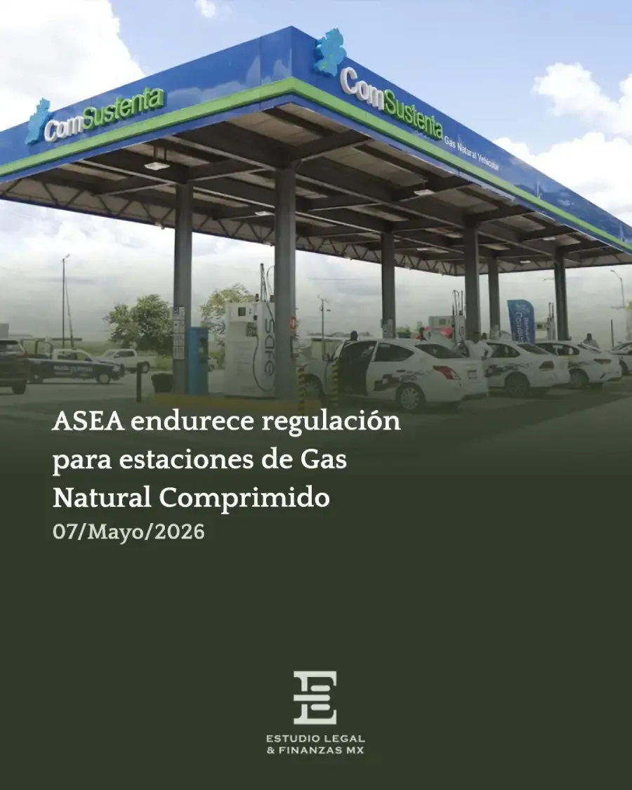 ASEA endurece regulación para estaciones de Gas Natural Comprimido