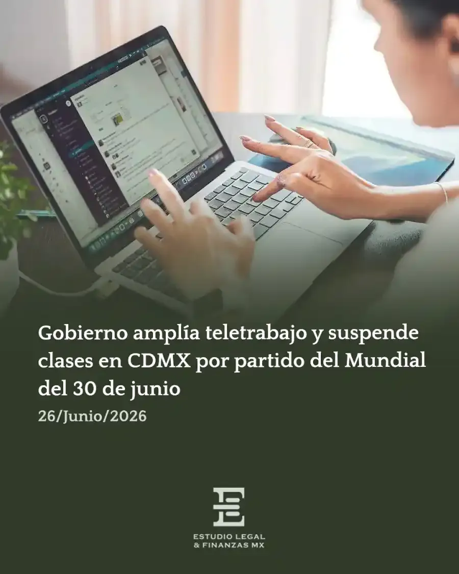 Gobierno amplía teletrabajo y suspende clases en CDMX por partido del Mundial del 30 de junio