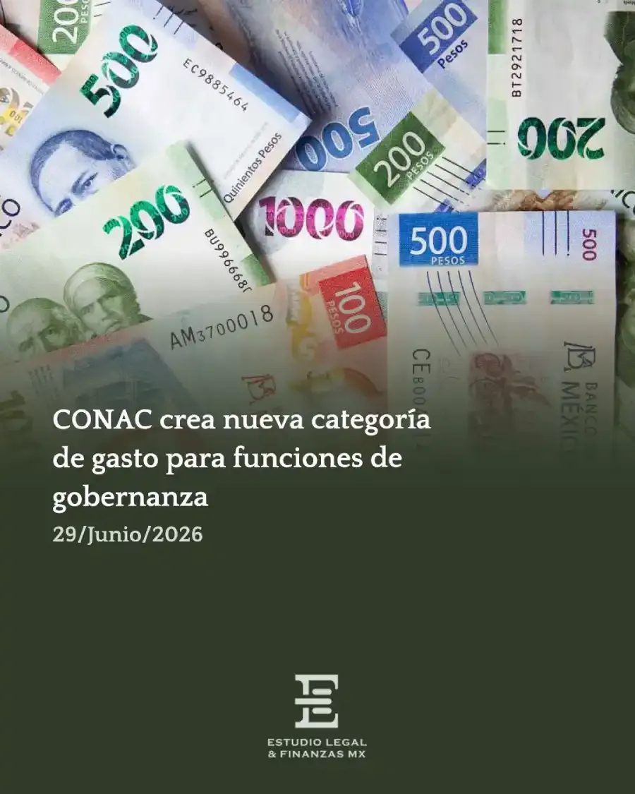 CONAC crea nueva categoría de gasto para funciones de gobernanza y redefine la clasificación de servicios públicos