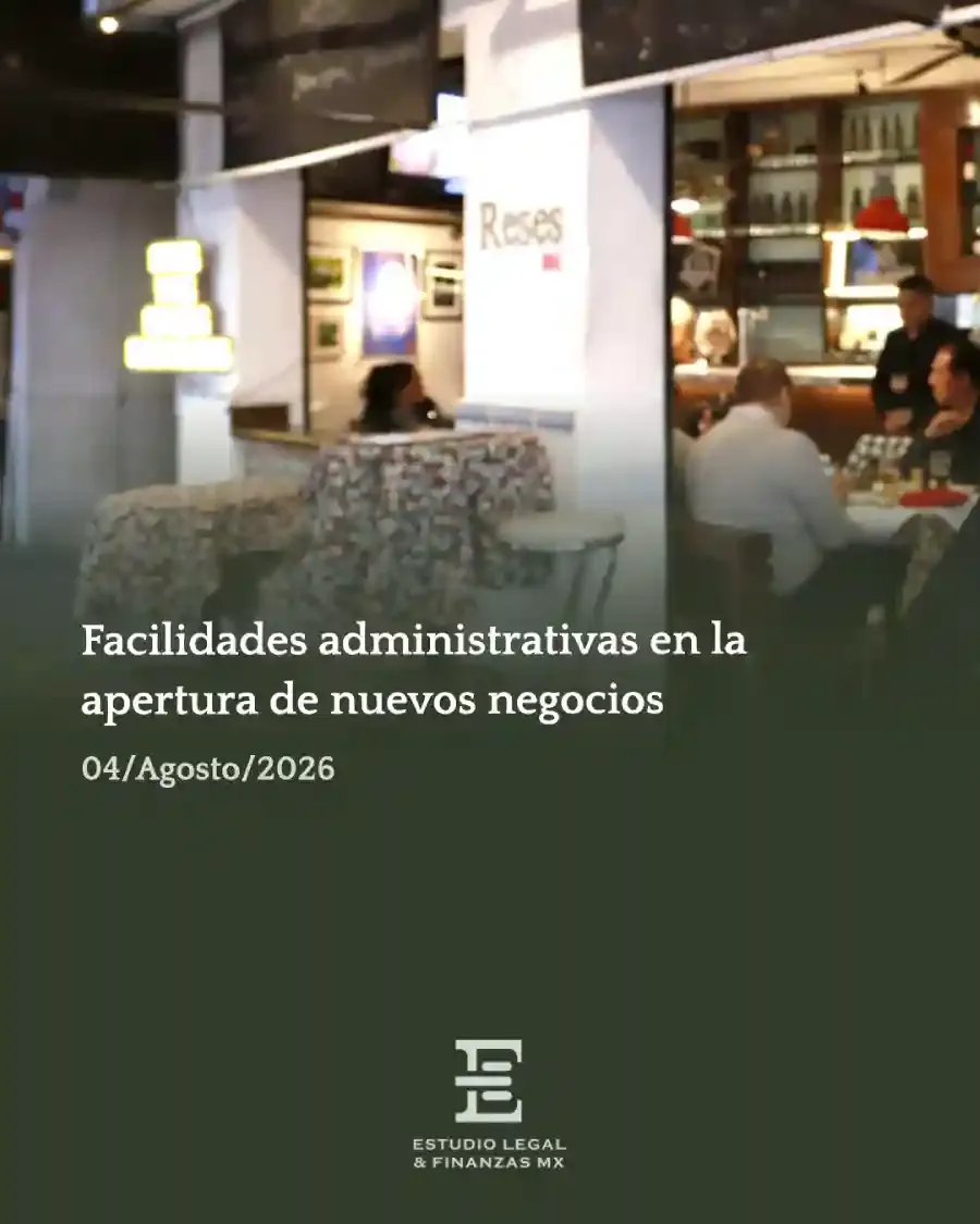 Facilidades administrativas en la apertura de nuevos negocios