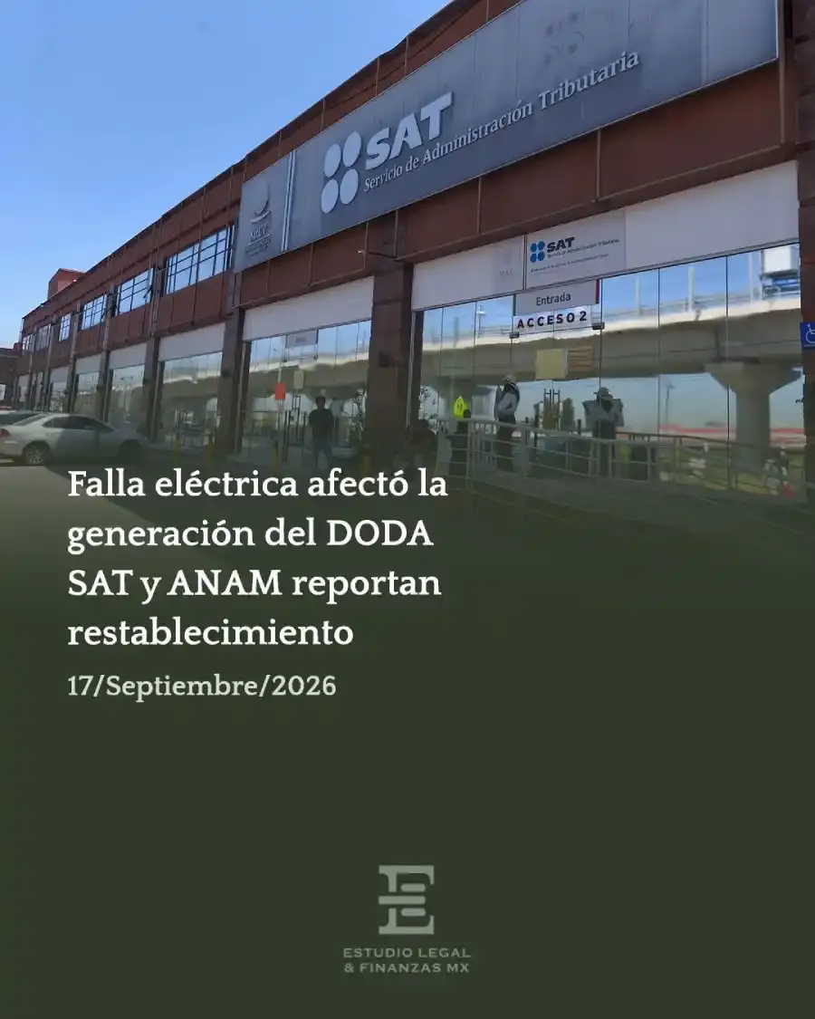 Falla eléctrica afectó la generación del DODA; SAT y ANAM reportan restablecimiento